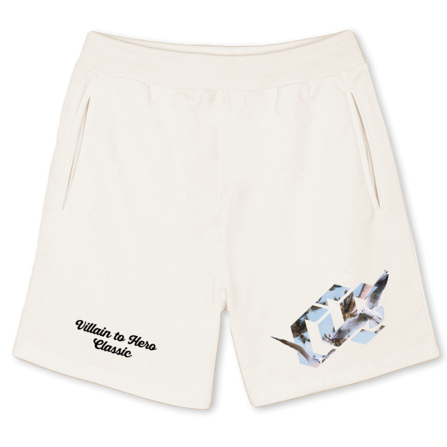 CLSC PANTS LOGOD Vintage White Sweatshorts.