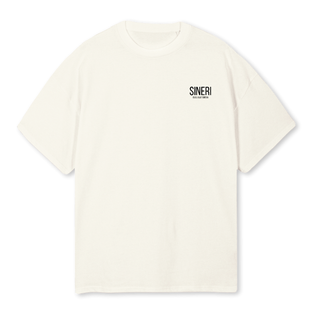 EXC EDTN SHIRT CRM Cream Oversized Tee.