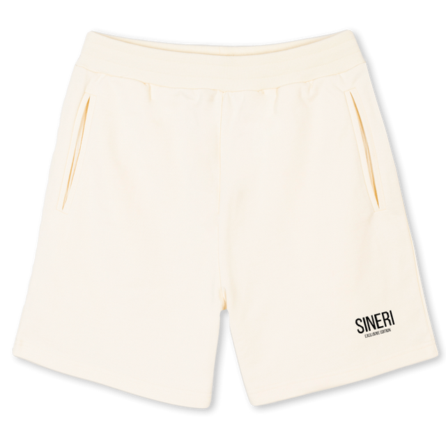 EXC EDTN SHRTS WHT Cream Sweatshorts.