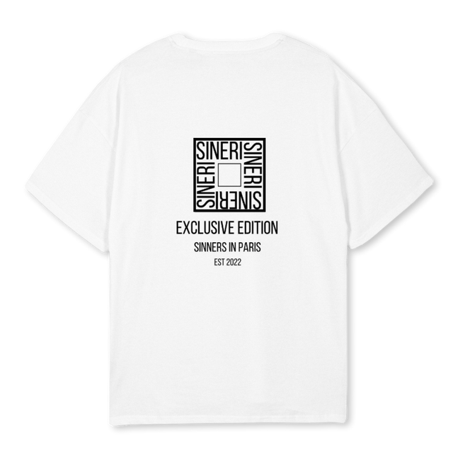 EXC EDTN SHIRT BLK White Oversized Tee.