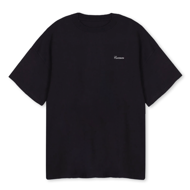 LUX PIECES T Black Oversized Tee.