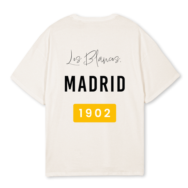 LOSBLANCOSTHREE Vintage White Oversized Tee.