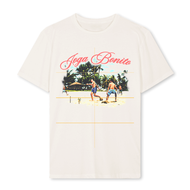JOGA BONITO Vintage White Regular Tee.