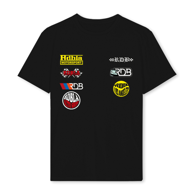RDBSUMMERB Black Regular Tee.