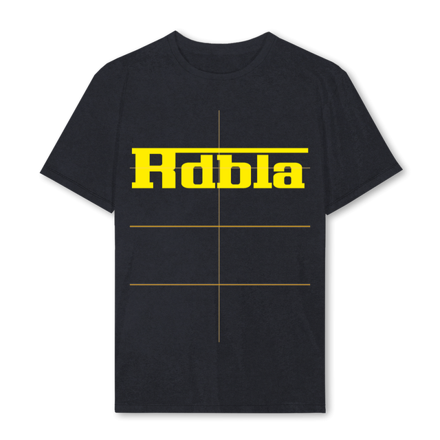 RDBSUMMERA Vintage Black Regular Tee.