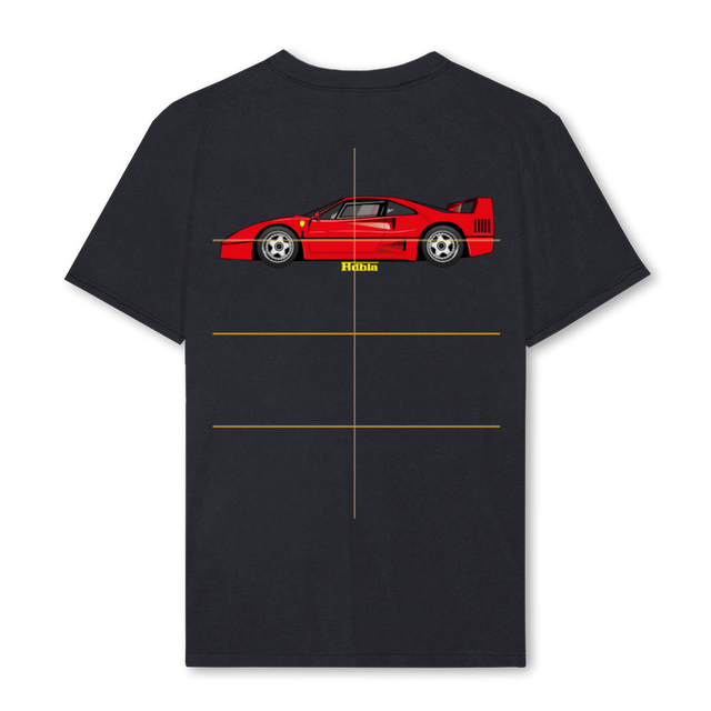 RDBSUMMERA Vintage Black Regular Tee.