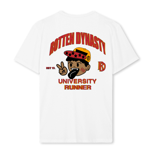 UARUNNER White Regular Tee.