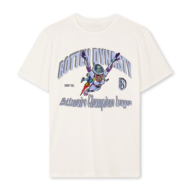 ASTROGIRL Vintage White Regular Tee.