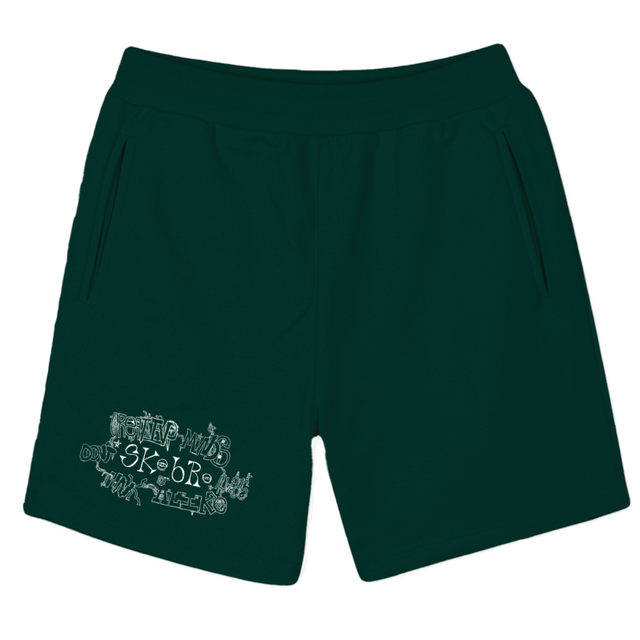 CMXSKOSHORTSG Wild Green Sweatshorts.