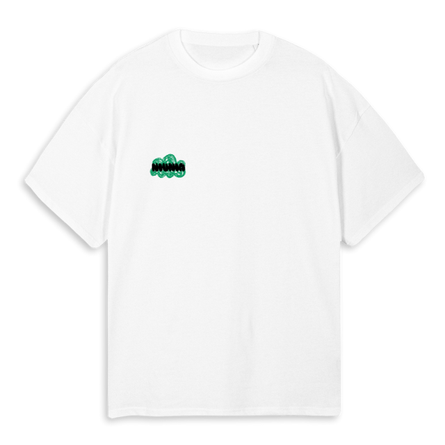 CIRCLE NIUNIA White Oversized Tee.