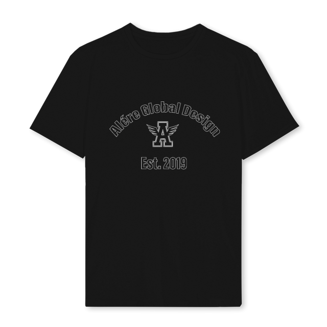 AGDSTROKENOFILL Black Regular Tee.