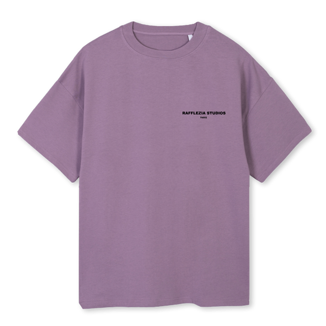 UMBRELLATEE Purple Oversized Tee.