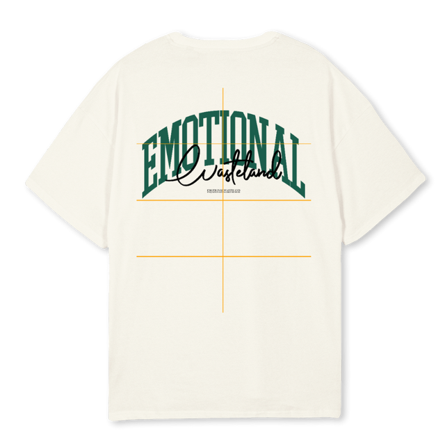 EWCREAM Cream Oversized Tee.