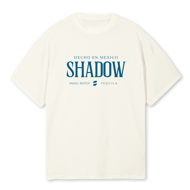 SHADOW Cream Oversized Tee.