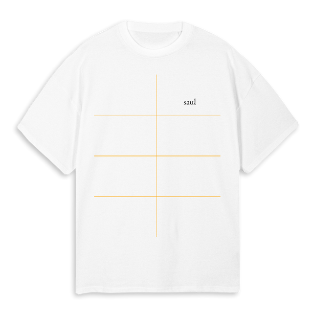 PLAIN WHITEE White Oversized Tee.