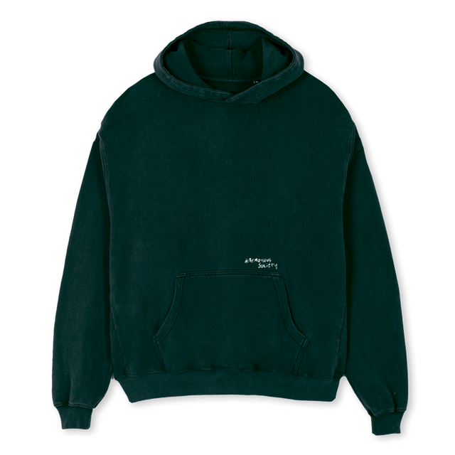 HOODYGREENCACTUS Wild Green Oversized Hoodie.