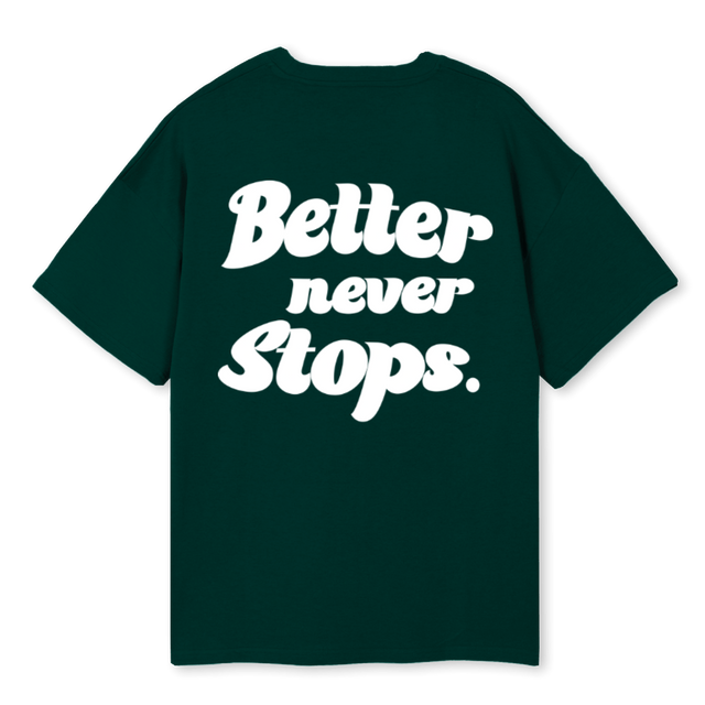 GREENTSHIRTBNS Wild Green Oversized Tee.