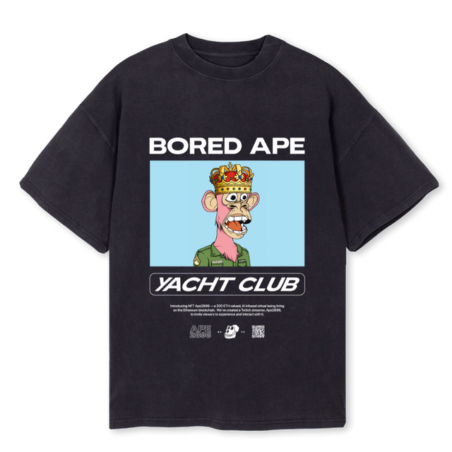 BAVB Vintage Black Oversized Tee.
