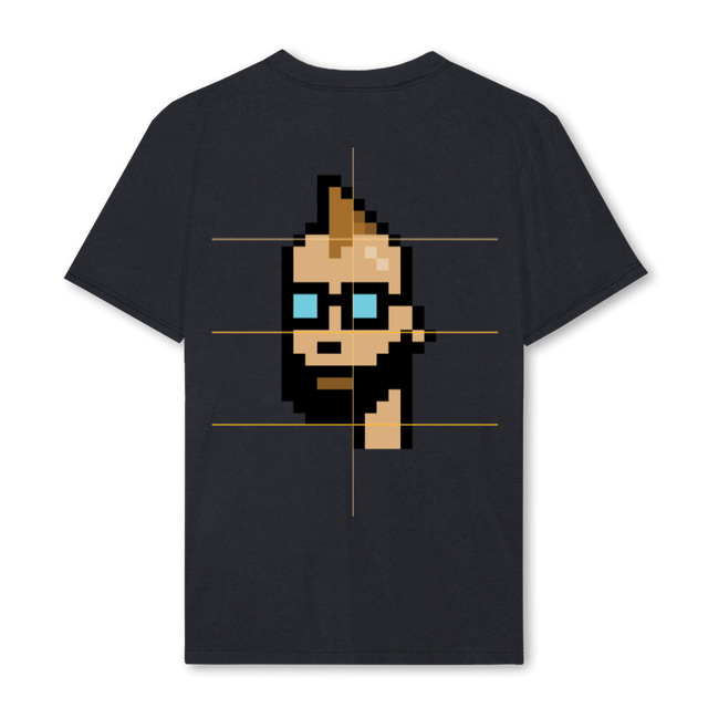 PHUNK Vintage Black Regular Tee.