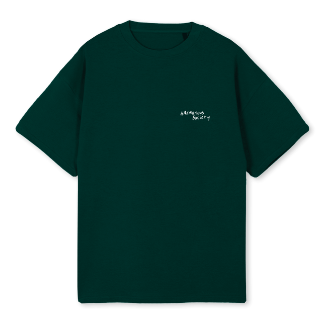 WELLNESSILLNESGREENT Wild Green Oversized Tee.