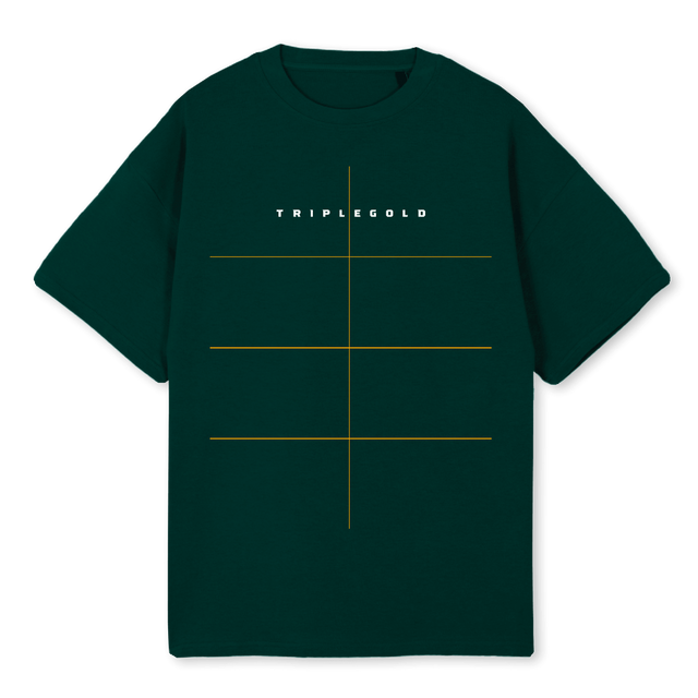 GREENKOMPASTWO Wild Green Oversized Tee.