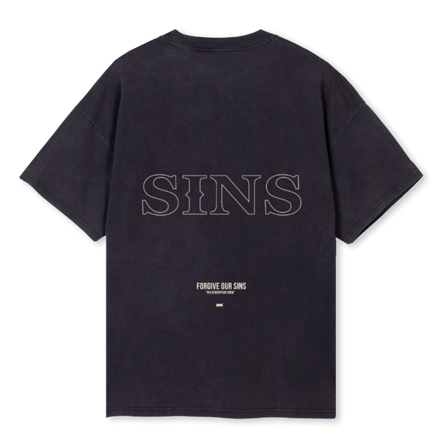 RDMP TE Vintage Black Oversized Tee.