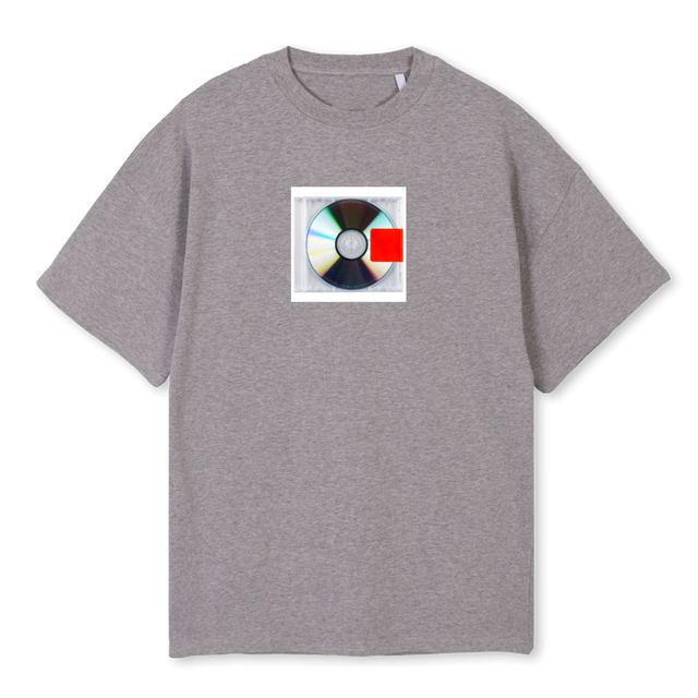 YEEZUS Grey Marl Oversized Tee.