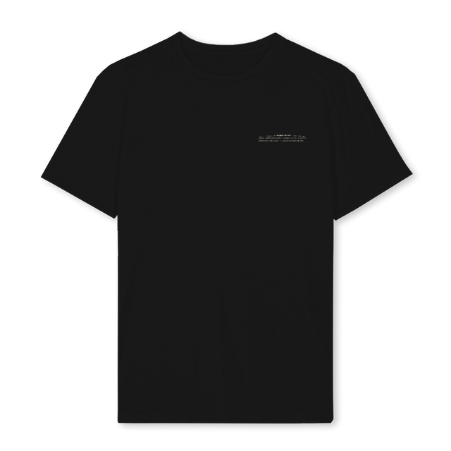 SECURITY Black Regular Tee.