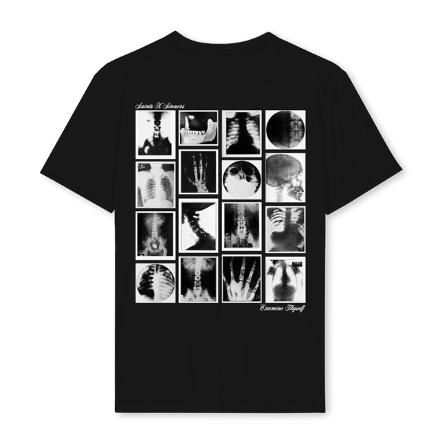 MMTHREE Black Regular Tee.