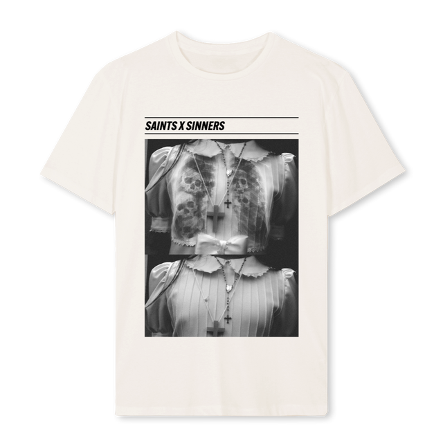 MMONE Vintage White Regular Tee.
