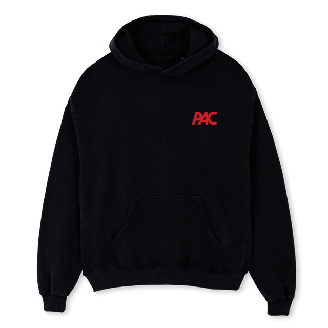 HOODIEVONE Black Oversized Hoodie.