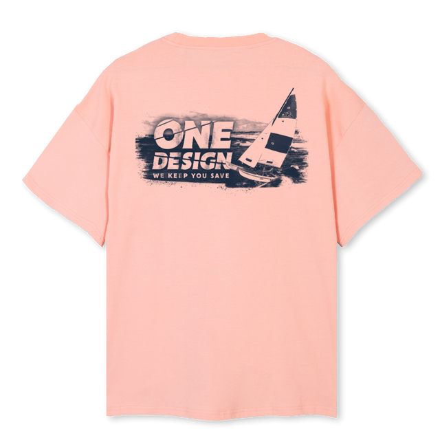 ONEPINK Pink Clay Oversized Tee.