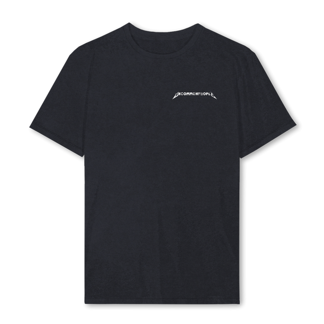 UNCOMMON TOUR Vintage Black Regular Tee.