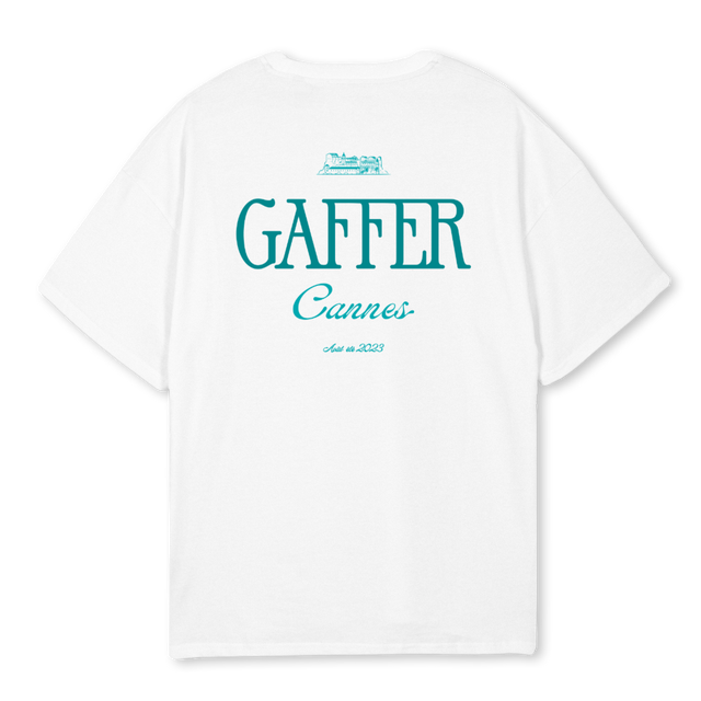CANNESWHITE White Oversized Tee.
