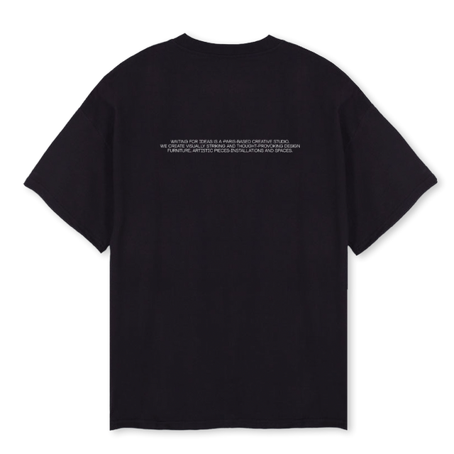 WFI2 Black Oversized Tee.