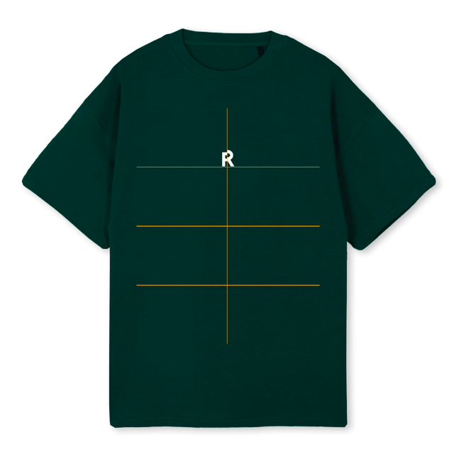 RSYMBOLGREENOVERSIZE Wild Green Oversized Tee.