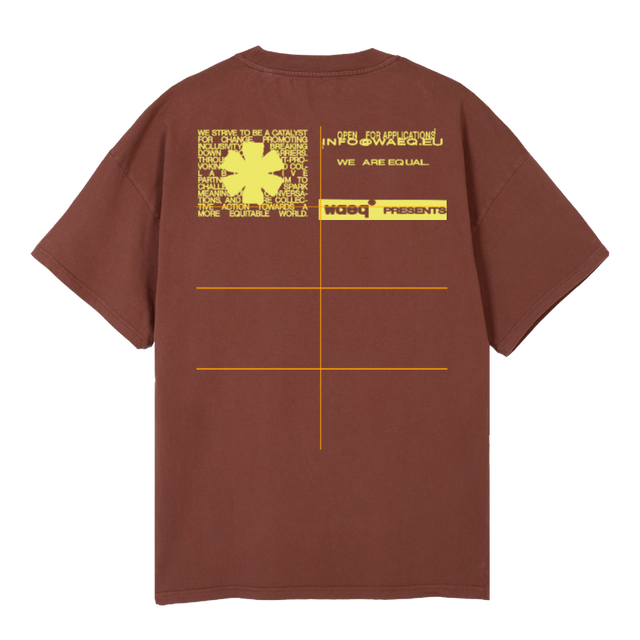 NWVBRW Vintage Brown Oversized Tee.