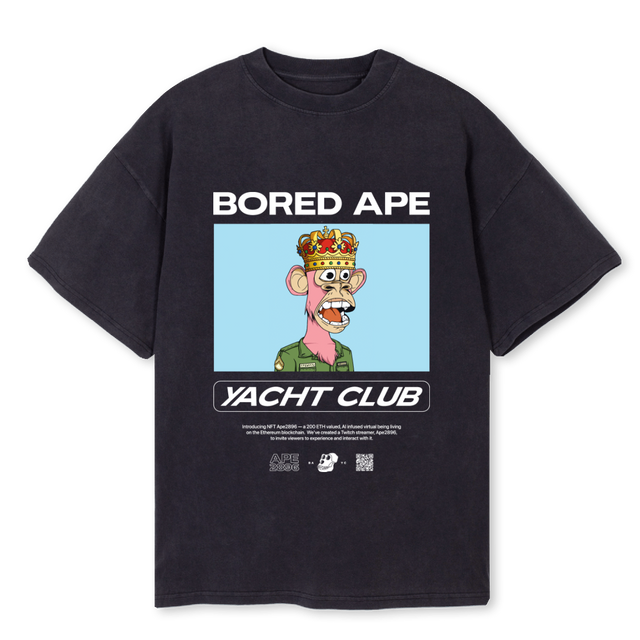 BAIIVINTAGE Vintage Black Oversized Tee.