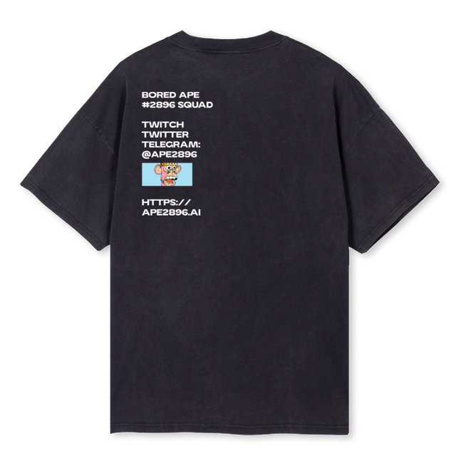 BAIIVINTAGE Vintage Black Oversized Tee.