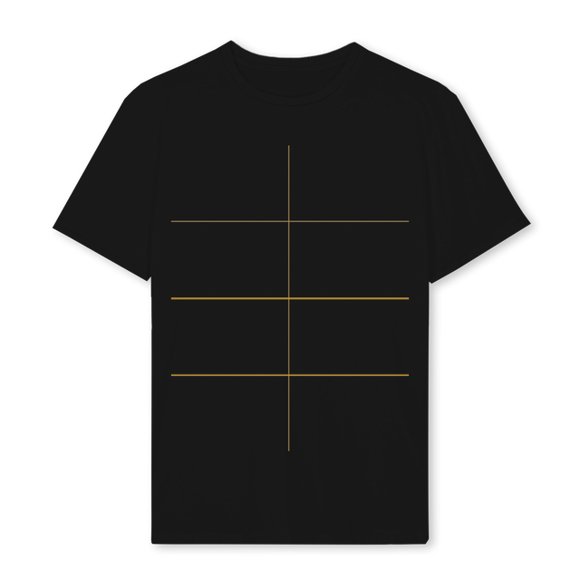SAGSAMPLEONE Black Regular Tee.