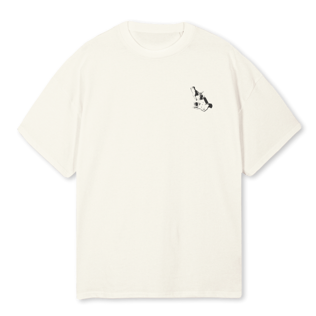 MOTC Cream Oversized Tee.