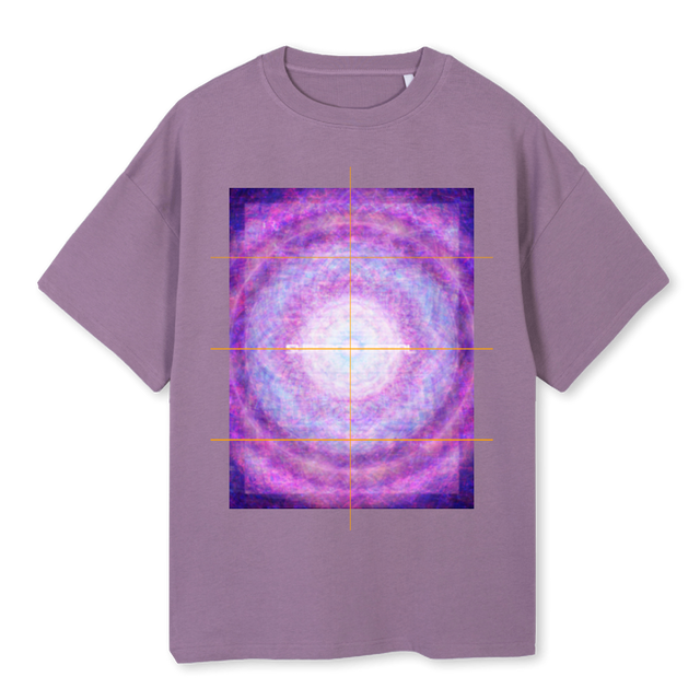 SUPERCELESTIALPURPXS Purple Oversized Tee.