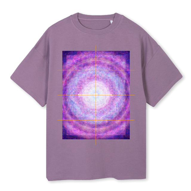 SUPERCELESTIALPURP Purple Oversized Tee.