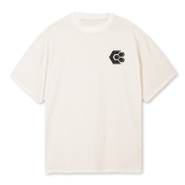 CARBN Vintage White Oversized Tee.