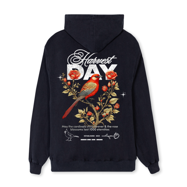 CRRH Vintage Black Regular Hoodie.