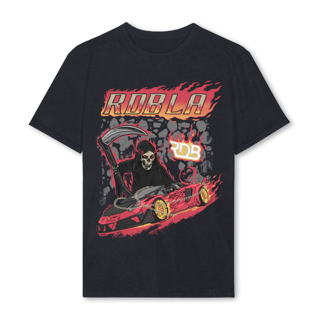 HALLOWEENTWENTYTHREE Vintage Black Regular Tee.