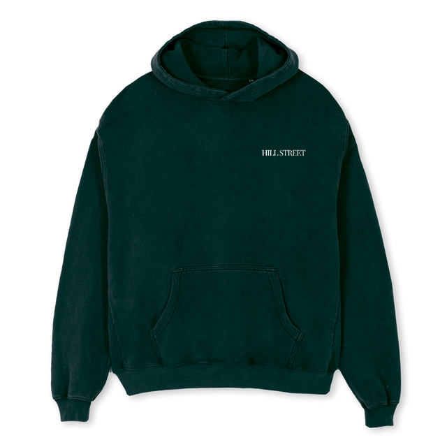 HSFWHOODIEGREEN Wild Green Oversized Hoodie.