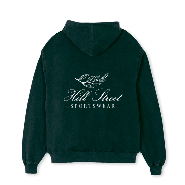 HSFWHOODIEGREEN Wild Green Oversized Hoodie.