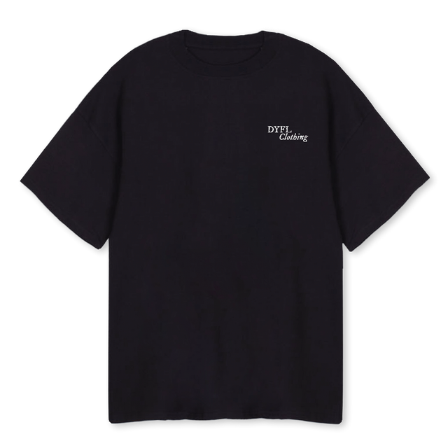 LUSH Black Oversized Tee.
