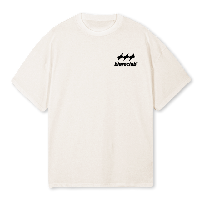 NOCTASTYLE Vintage White Oversized Tee.